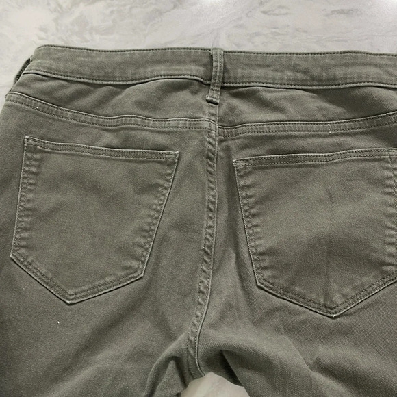 H&M skinny jeans pants size 8 blue and size 29 green (2 pair bundle) - Picture 12 of 16